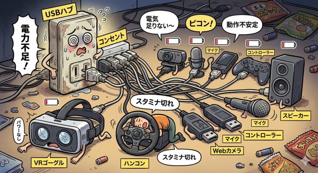 「電気のスタミナ（電力）」不足