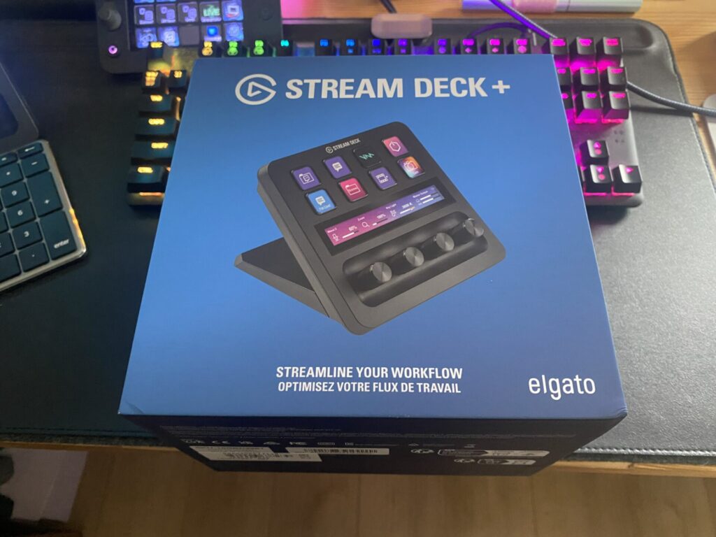 Stream Deck +の箱